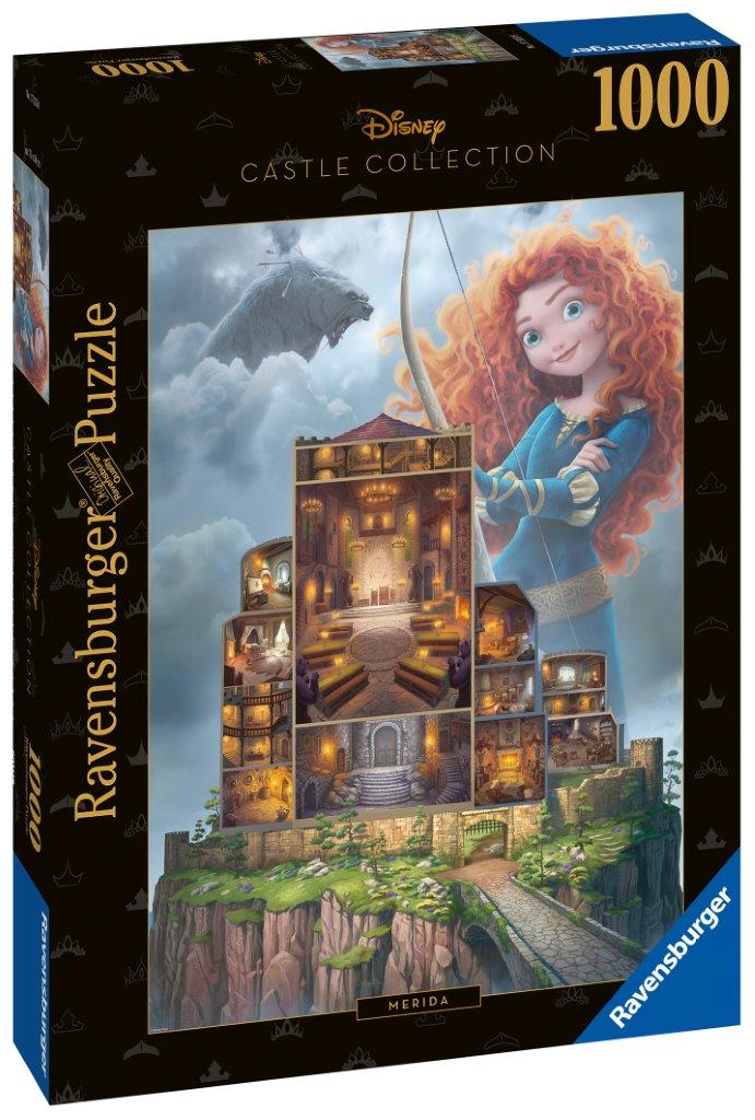 Ravensburger Disney Merida Castle 1000 Piece Jigsaw Puzzle