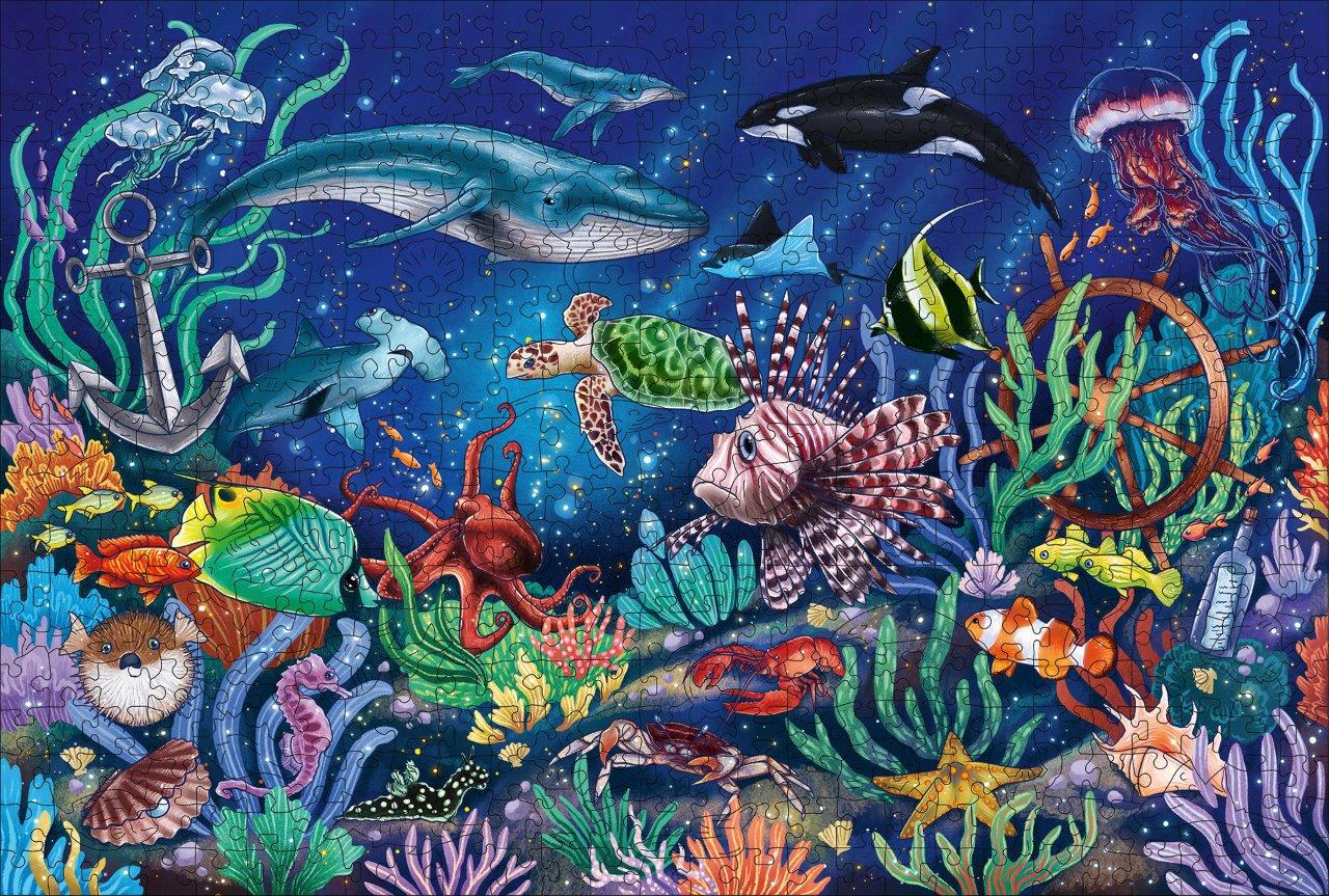 Ravensburger Under the Sea 500 Piece Jigsaw Puzzle