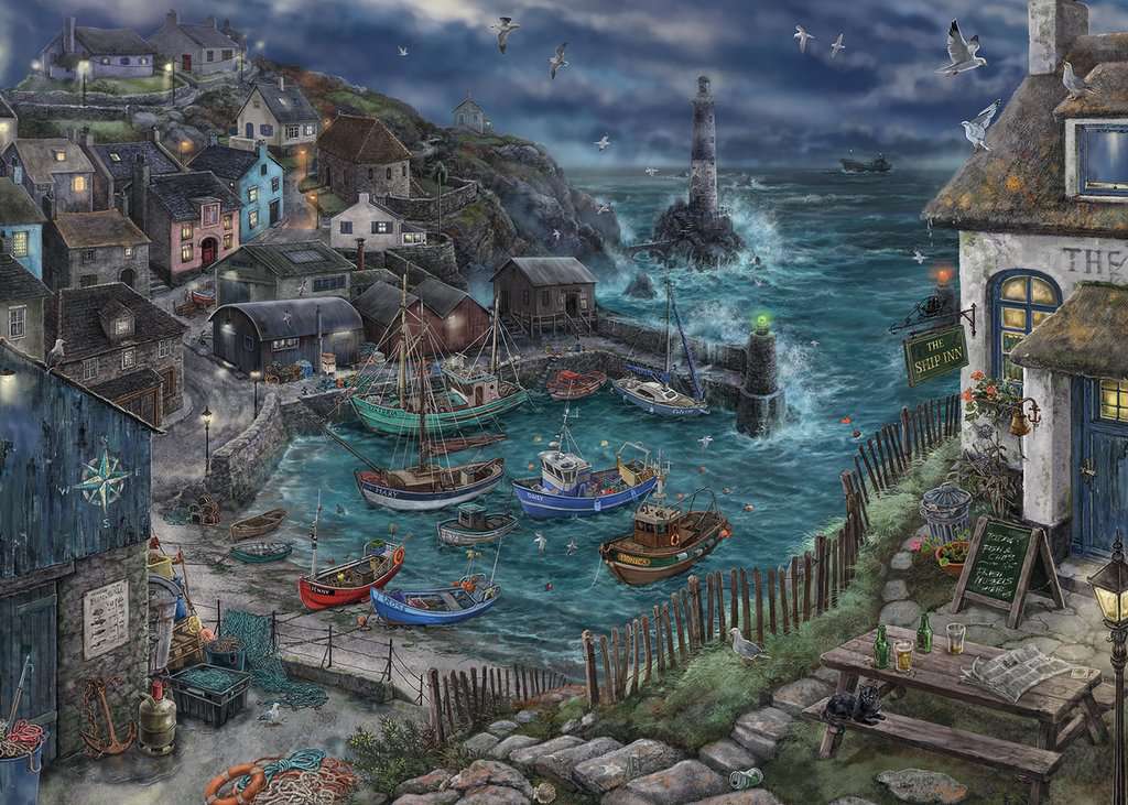 Ravensburger Escape Puzzle Lighthouse 759 Piece Jigsaw Puzzle