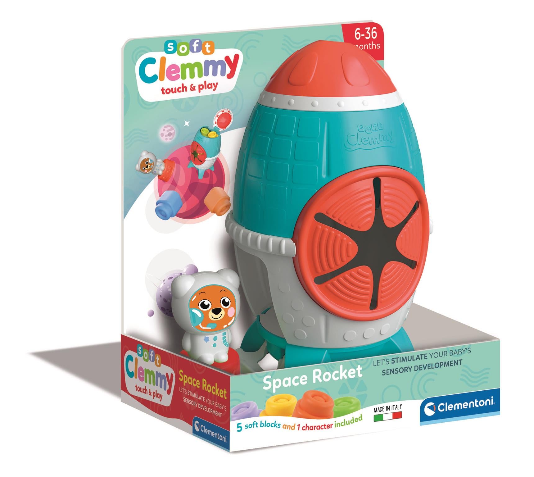 Soft Clemmy Space Rocket