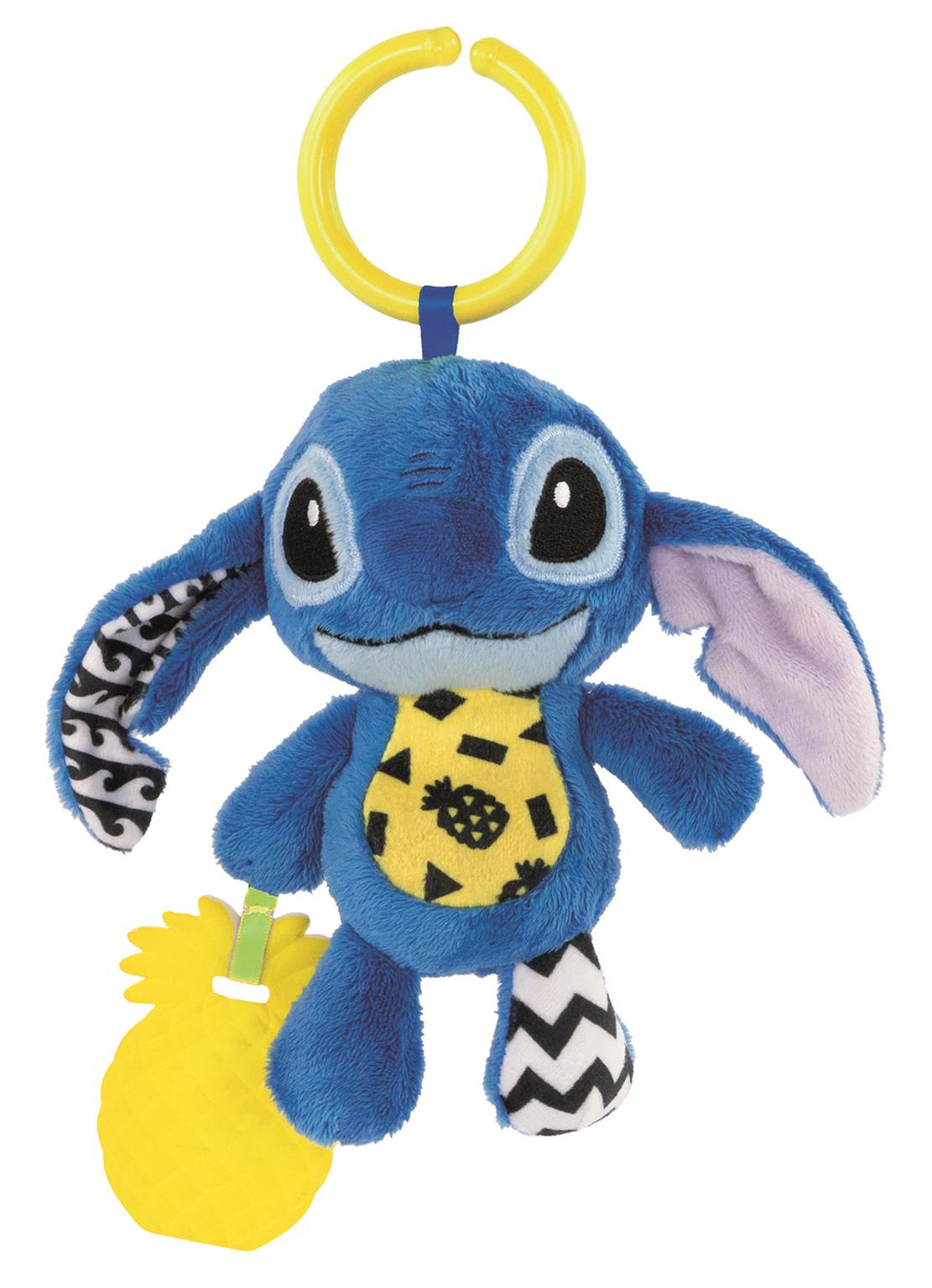 Stitch Soft Rattle Travel Plush
