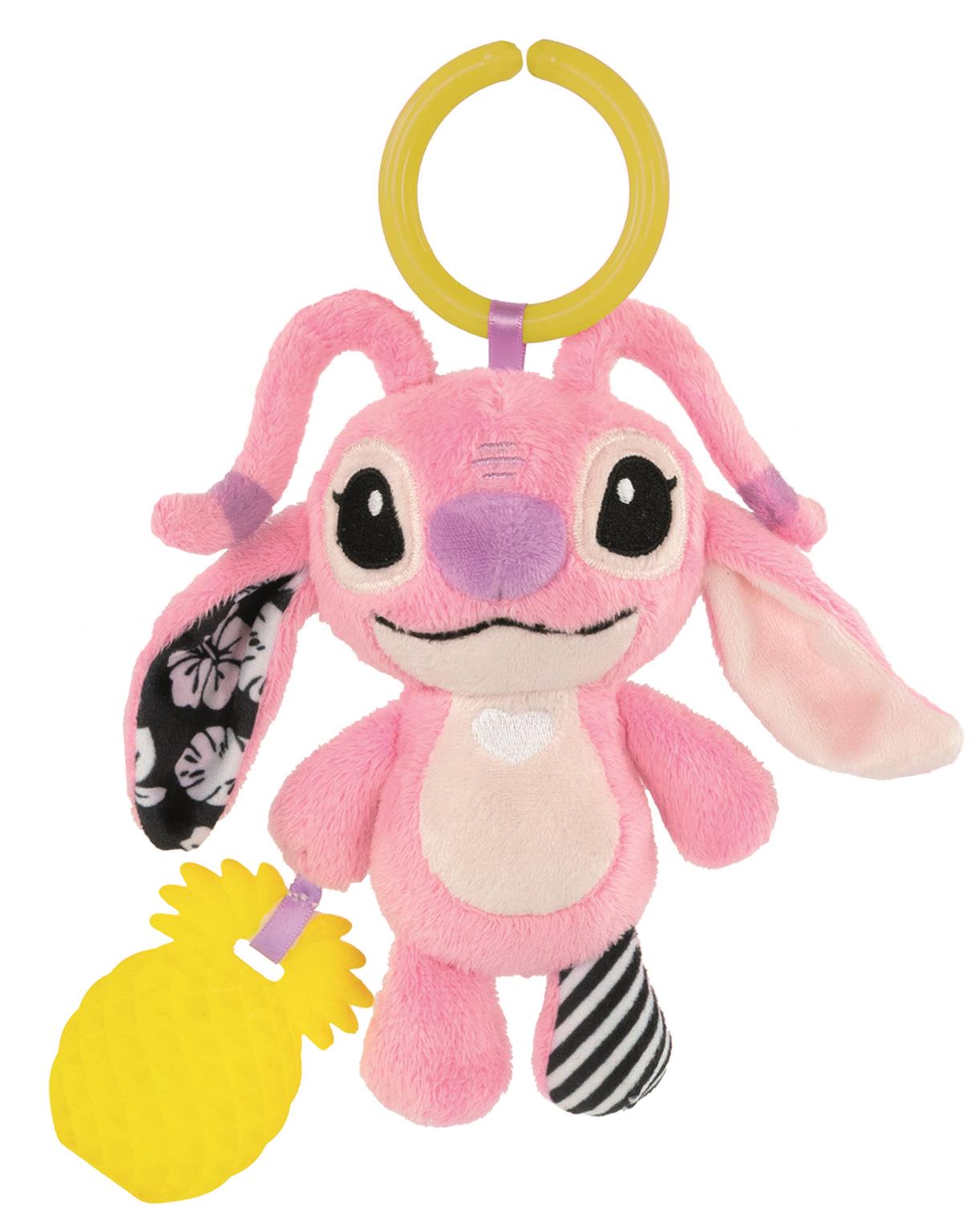 Angel Soft Rattle Travel Plush