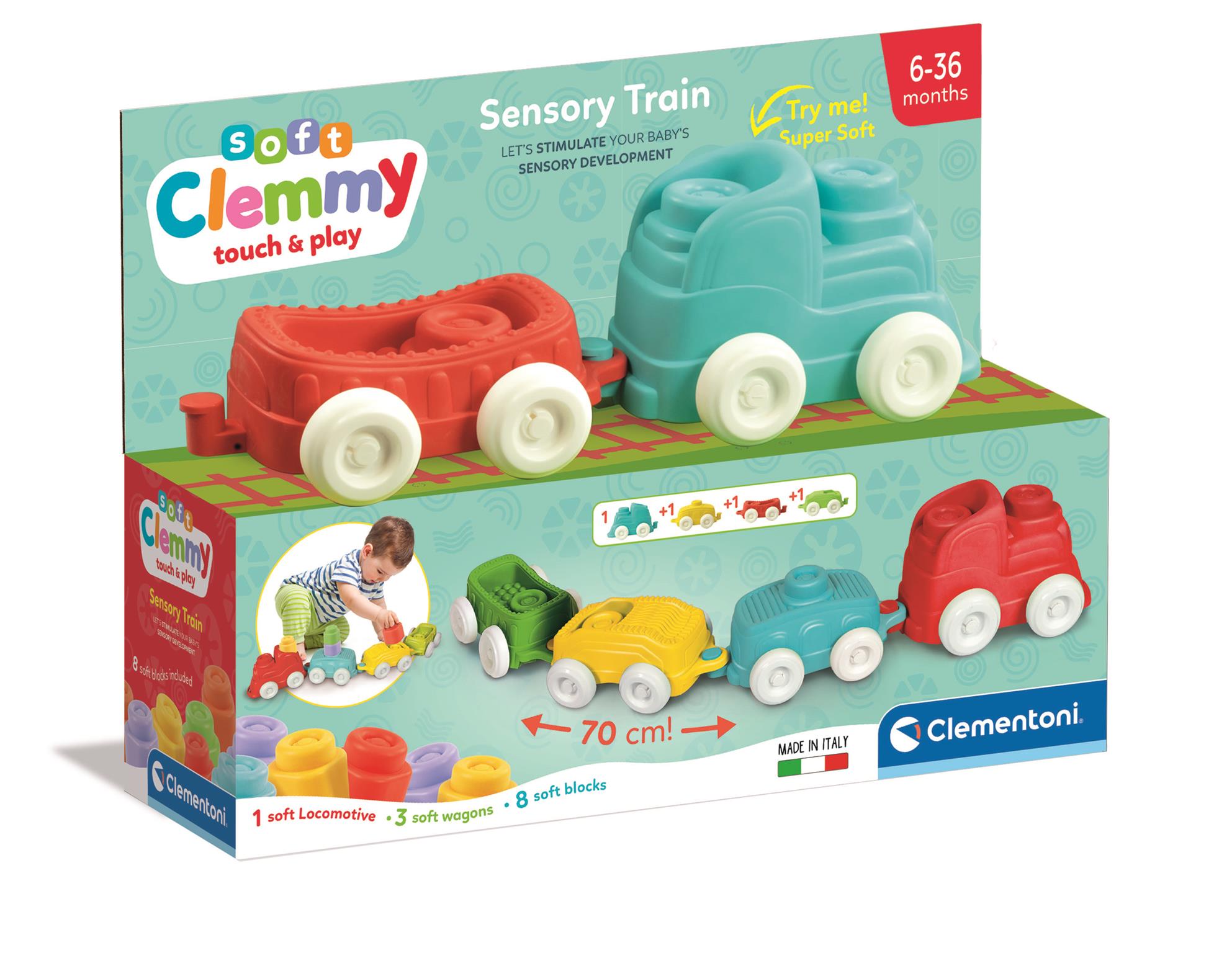 Soft Clemmy Sensory Train