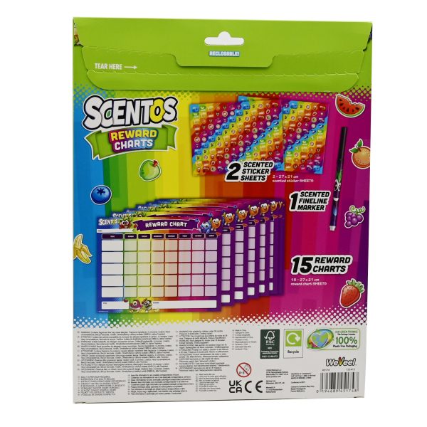 Scentos On The Go Beginners - Reward Charts