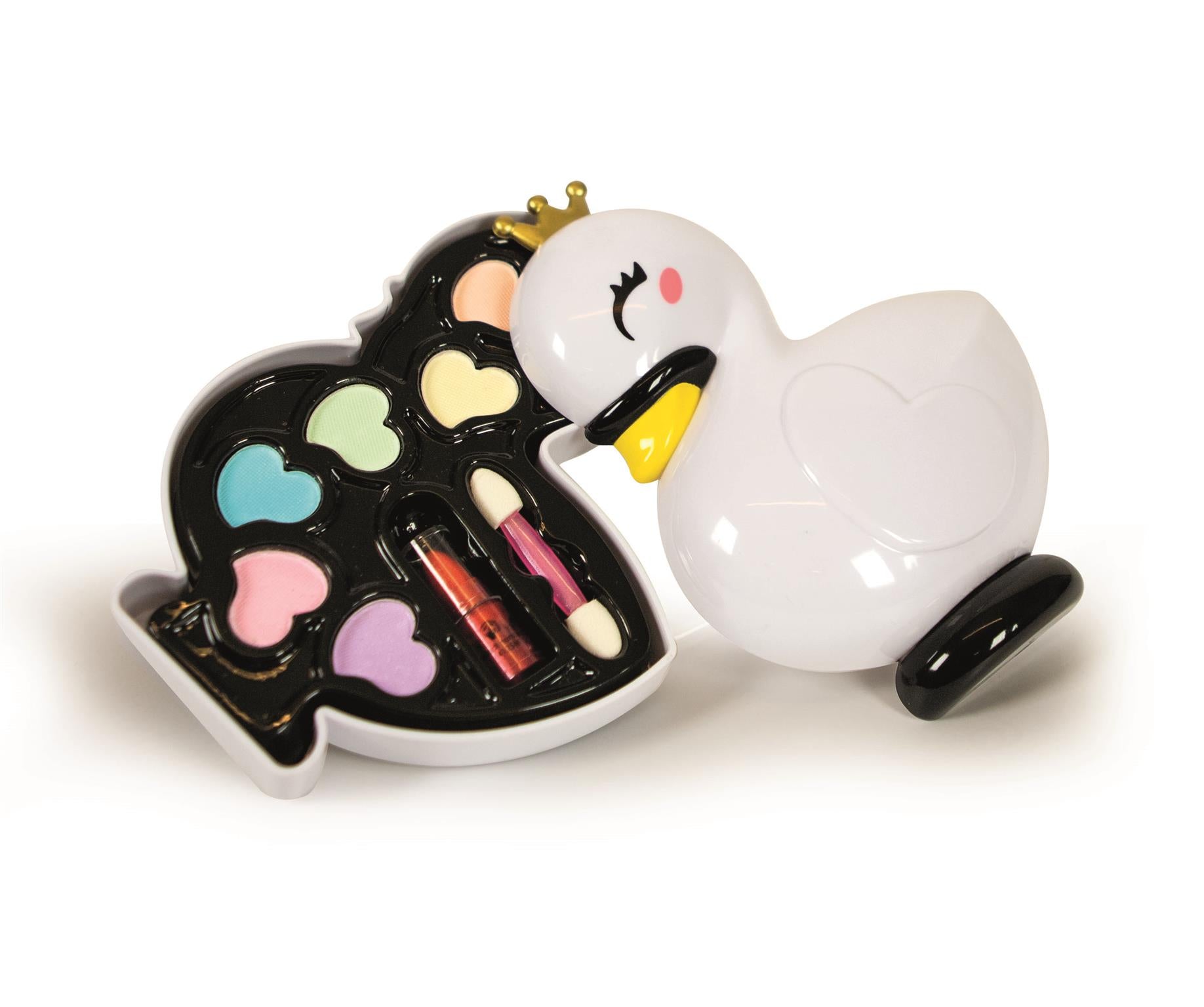 Crazy Chic Lovely Make Up Swan Eye Shadows & Lipstick