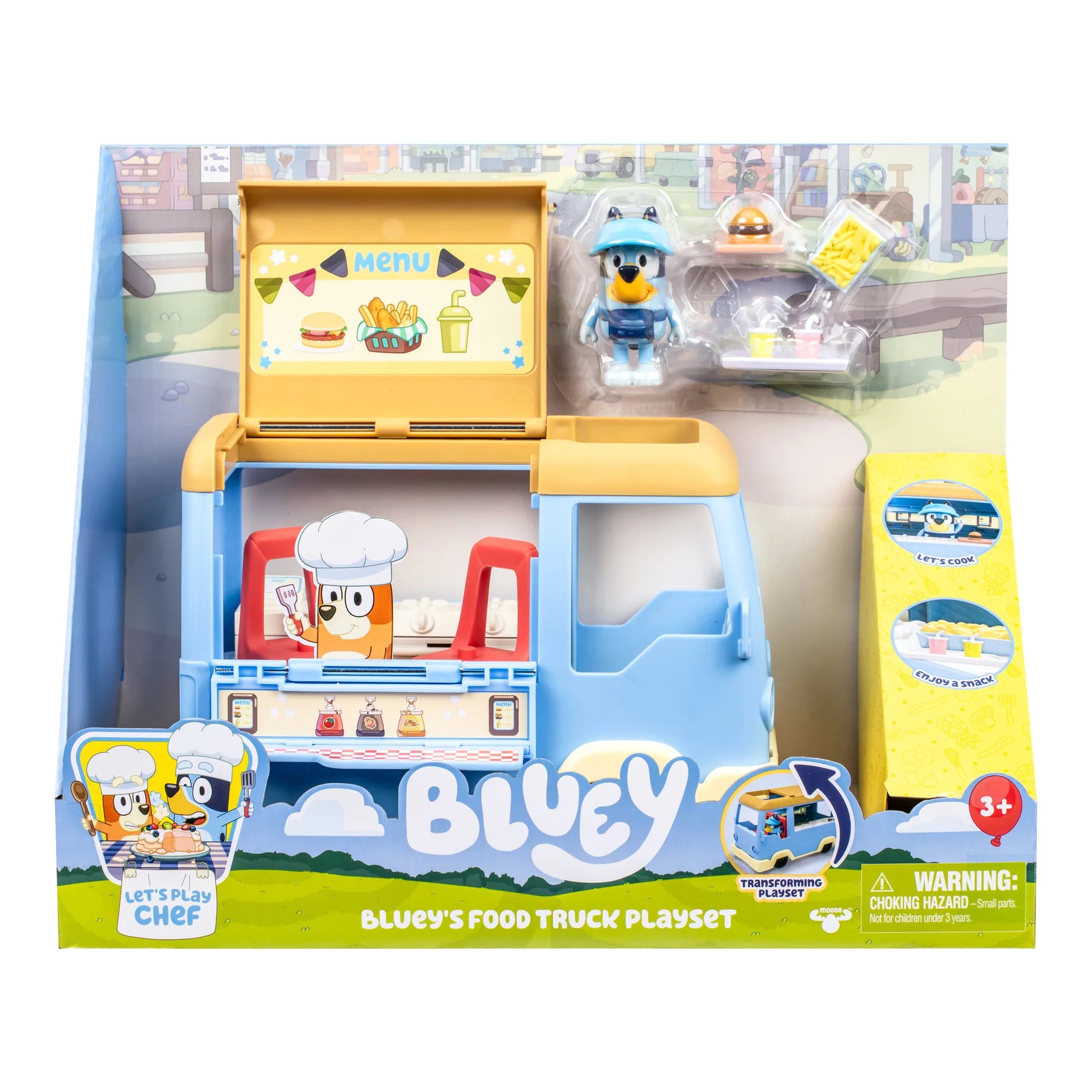 Bluey Lets Play Chef Food Truck Playset