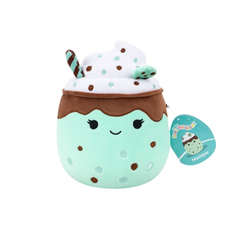 7.5 Squishmallows Monique - Mint Green Chocolate Chip Milkshake