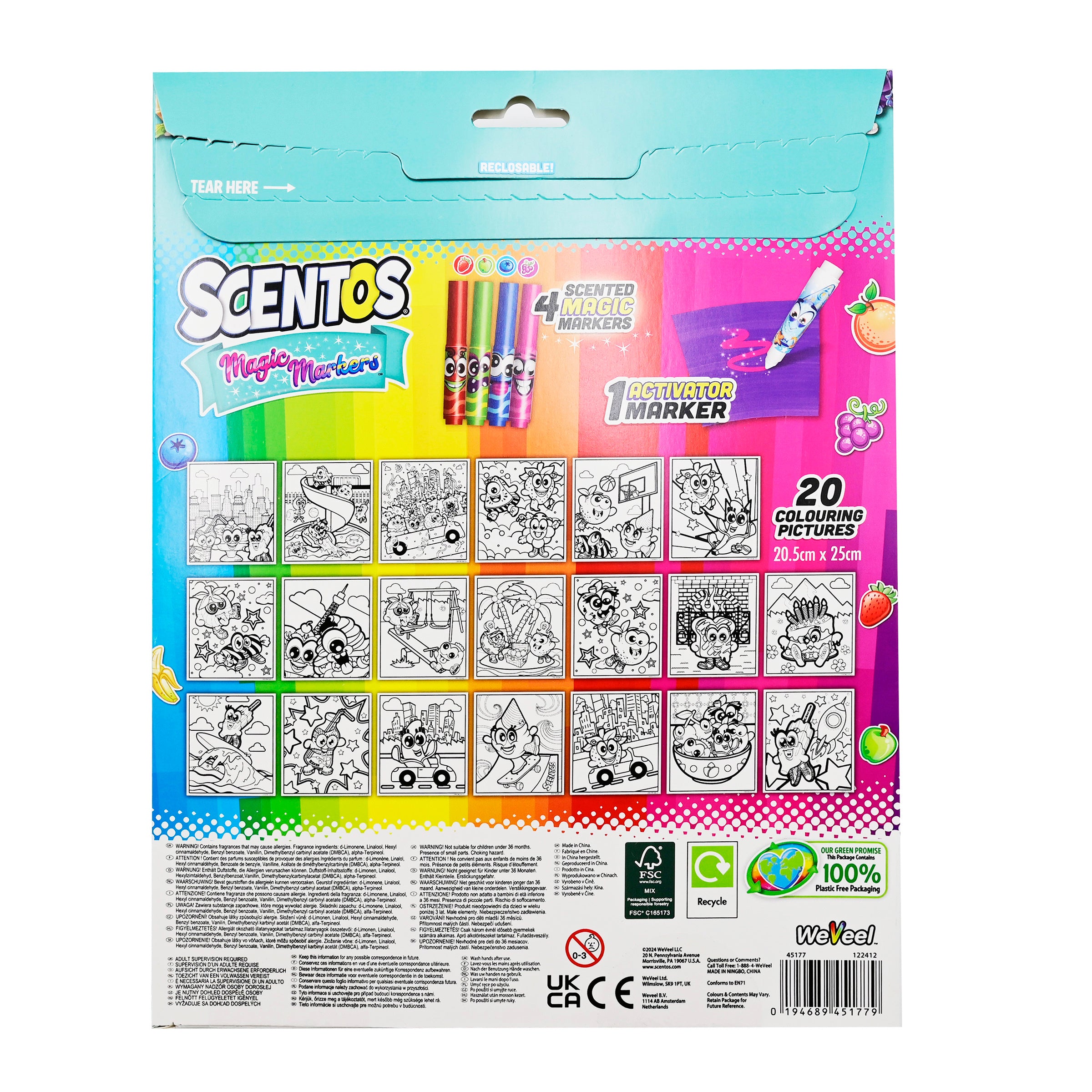 Scentos On The Go Beginners - Magic Markers