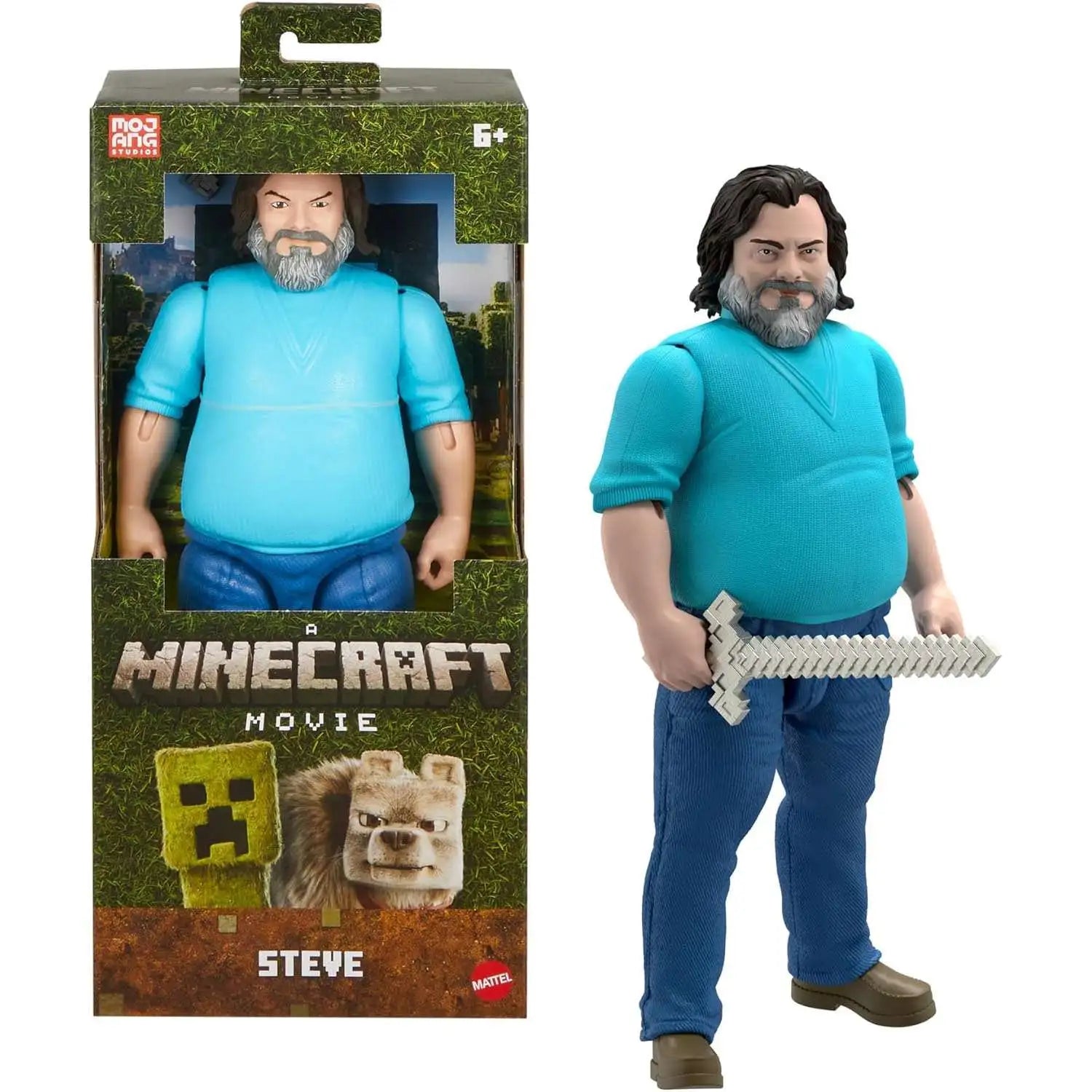 Minecraft Movie Large Figure - Steve