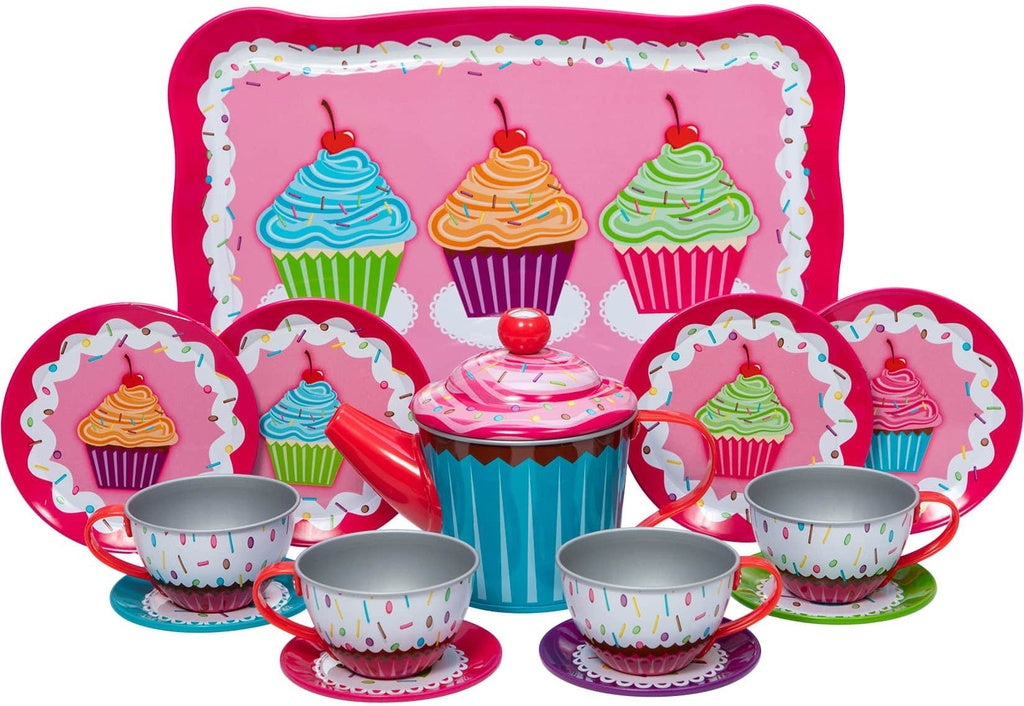 Cupcake Tin Tea Set