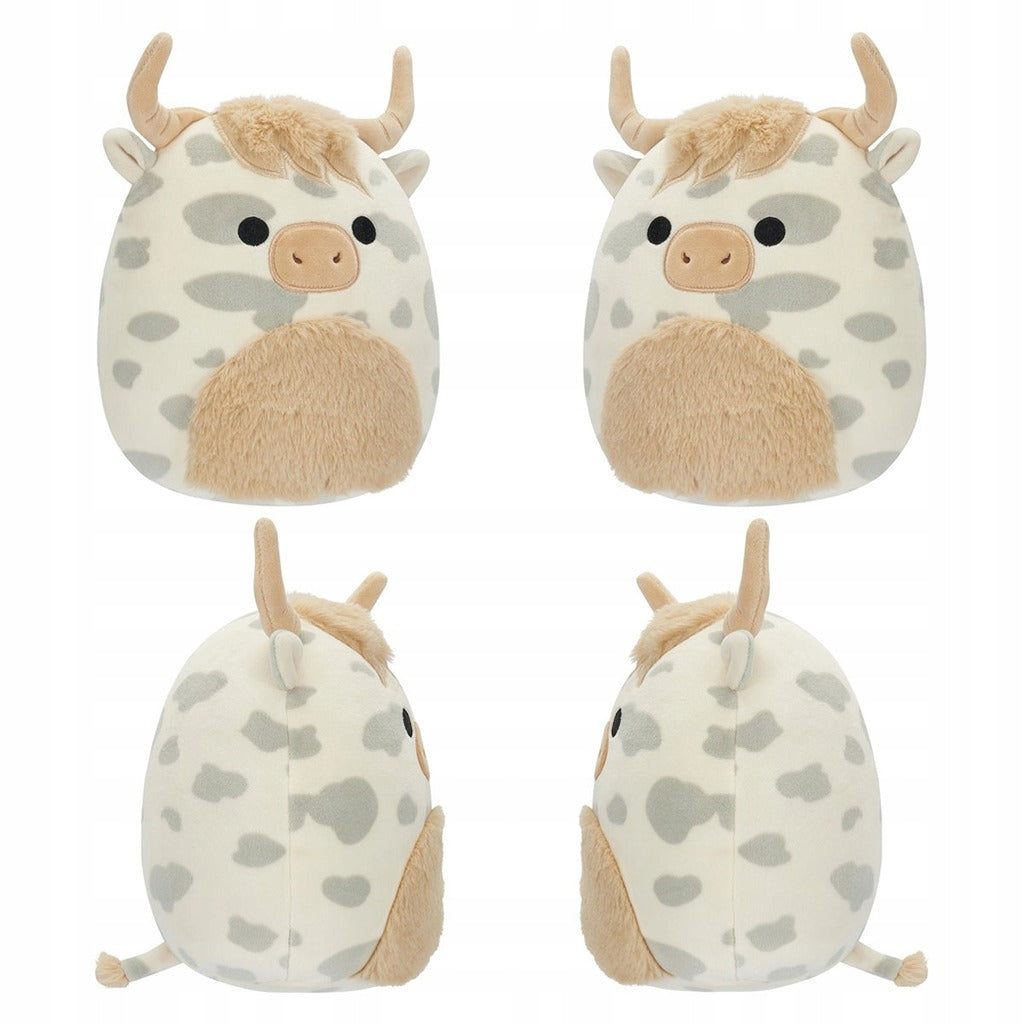 7.5" Squishmallow Borsa The Spotted Highland Cow