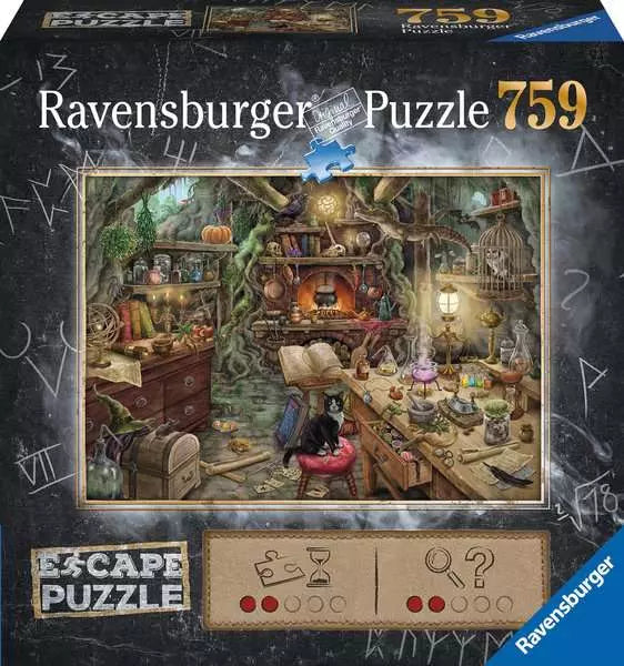 Ravensburger Escape Puzzle  Witch’s Kitchen 759 Piece Jigsaw Puzzle