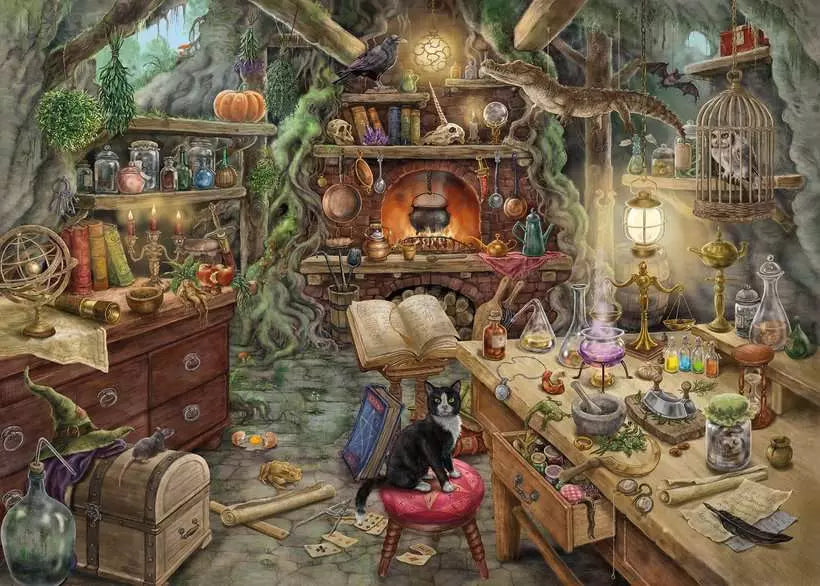 Ravensburger Escape Puzzle  Witch’s Kitchen 759 Piece Jigsaw Puzzle