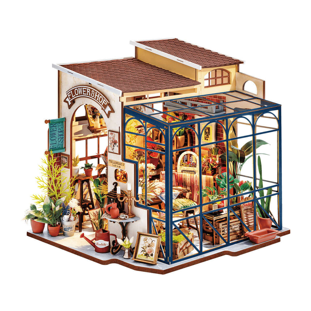 Rolife Emily's Flower Shop DIY Miniature House Kit