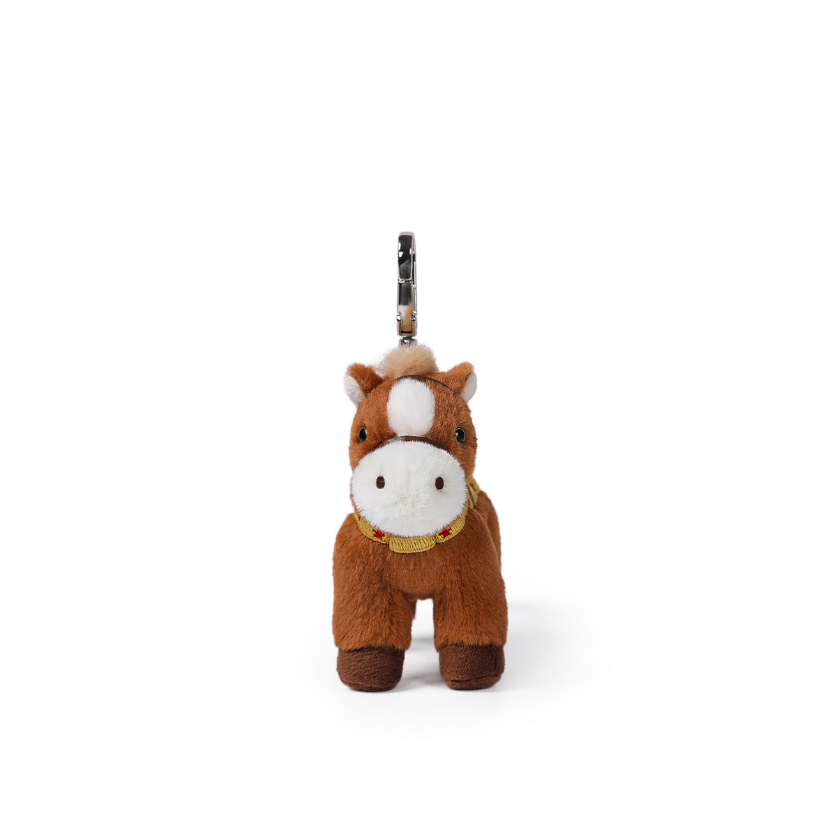 McHugs Cinnamon Brown Pony Plush Bag Charm