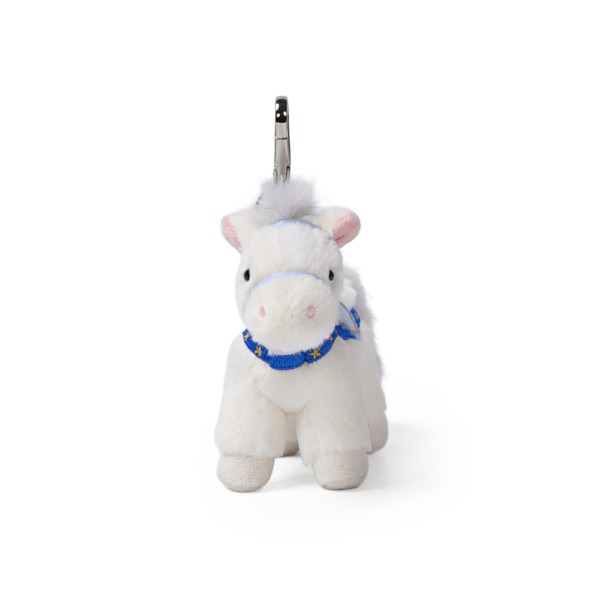 McHugs Snowy Pony Plush Bag Charm