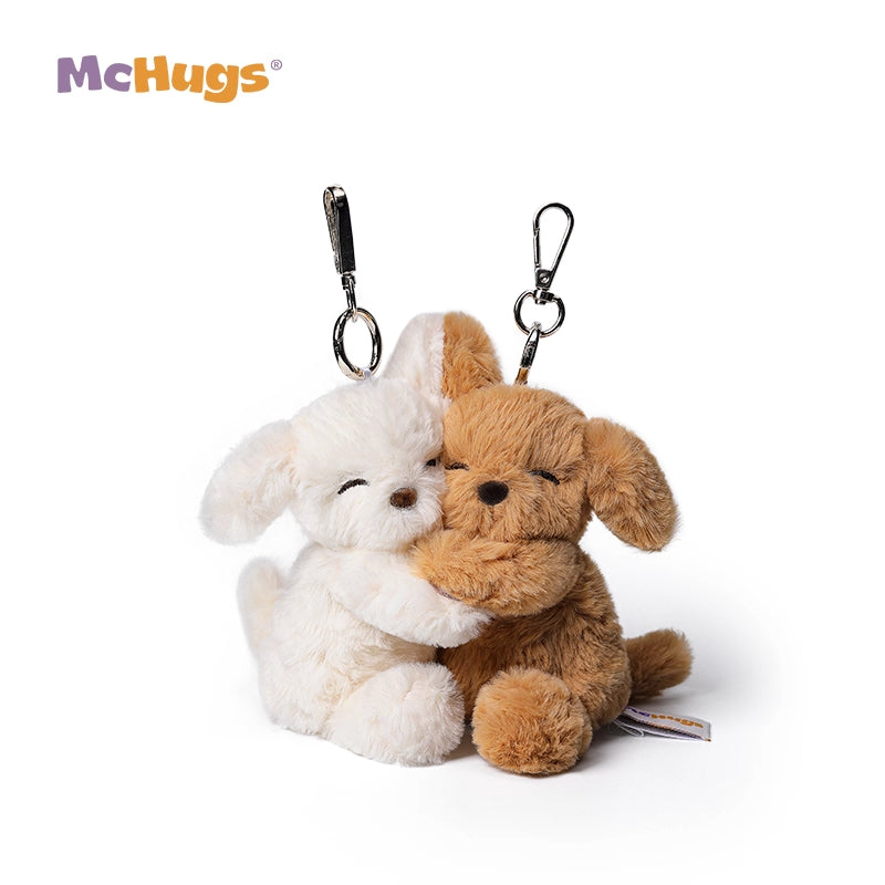 McHugs Snuggle Dog Bag Charm Plush