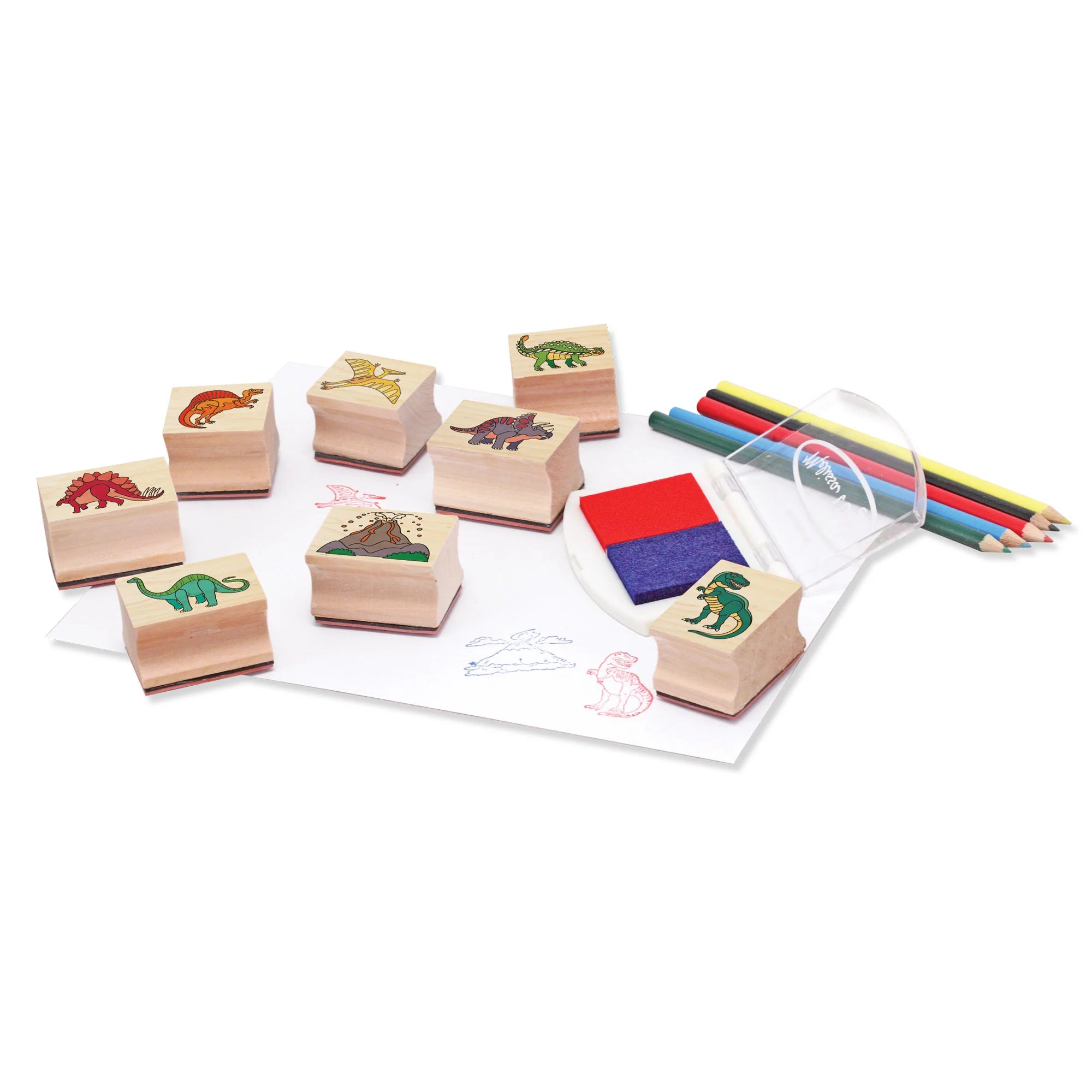 Dinosaur Stamp Set