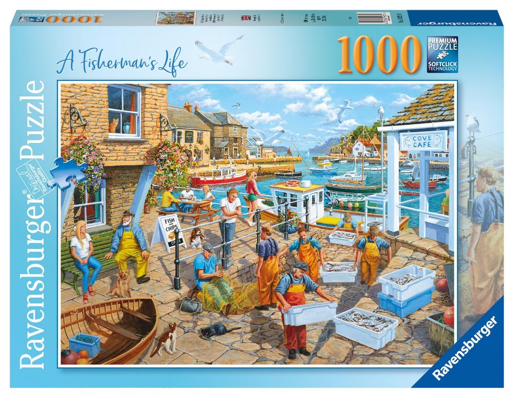 Ravensburger A Fisherman's Life 1000 Piece Jigsaw Puzzle