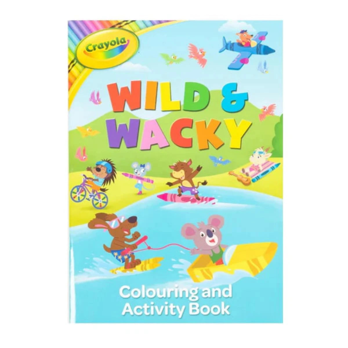 Crayola Wild & Wacky Colour & Activity Book