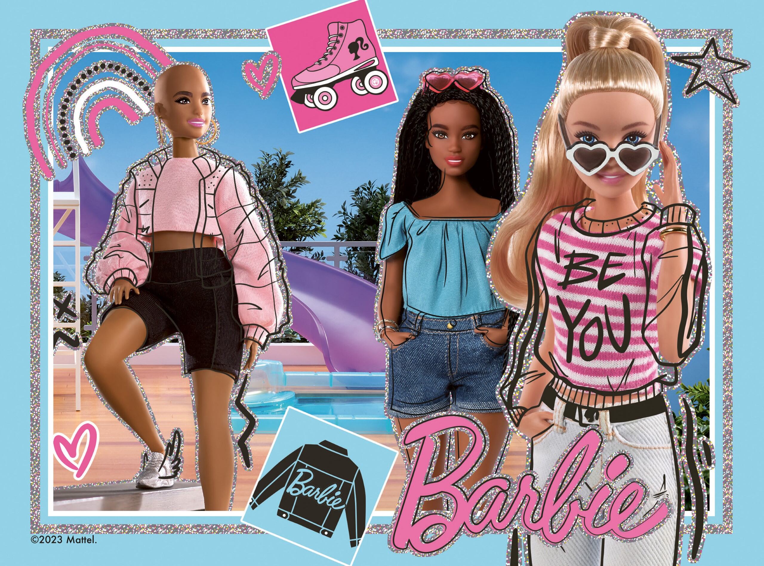 Barbie, 4 in a Box
