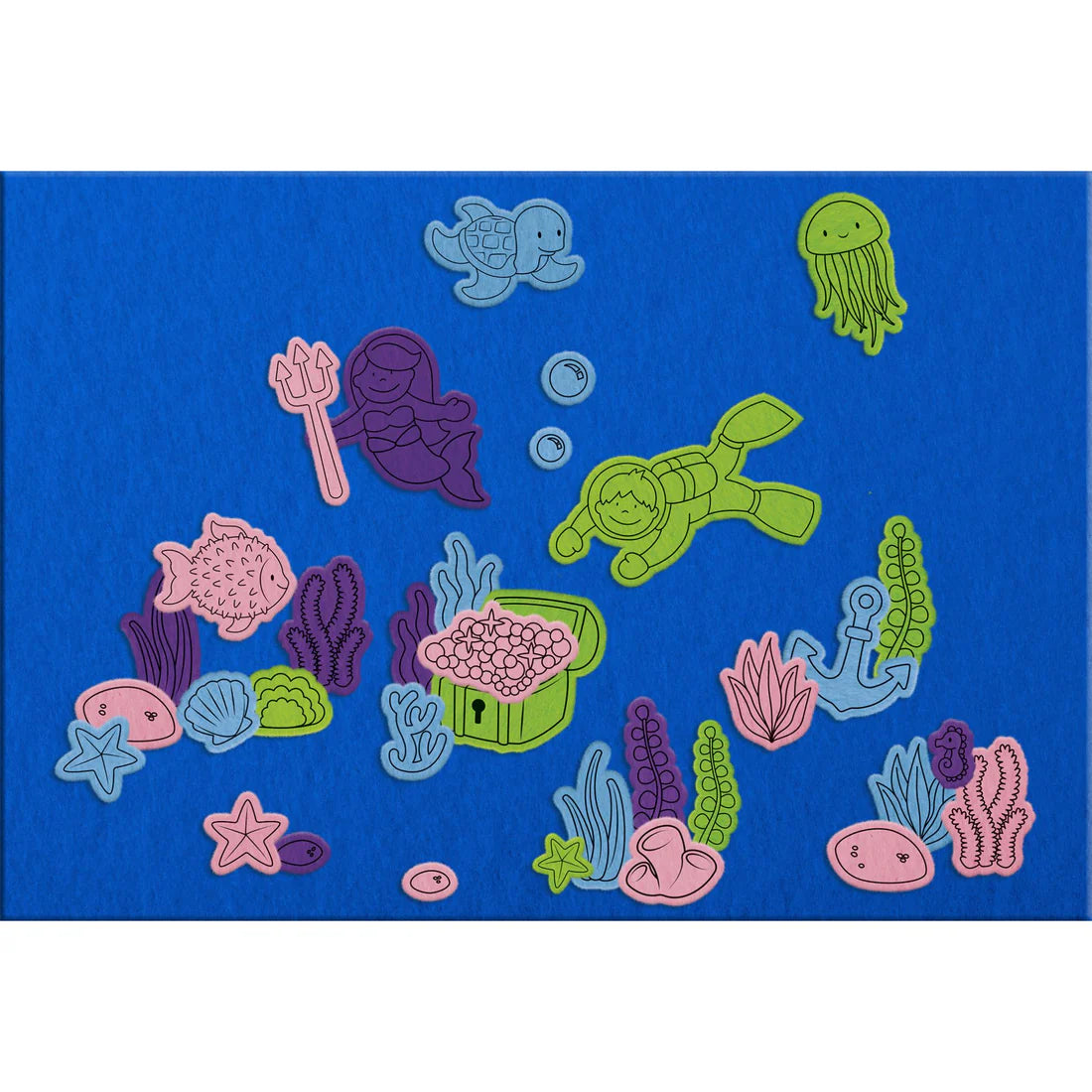 Fuzzy Felt Under the Sea