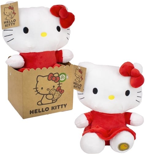 Hello Kitty Plush in Gift Bag Asst