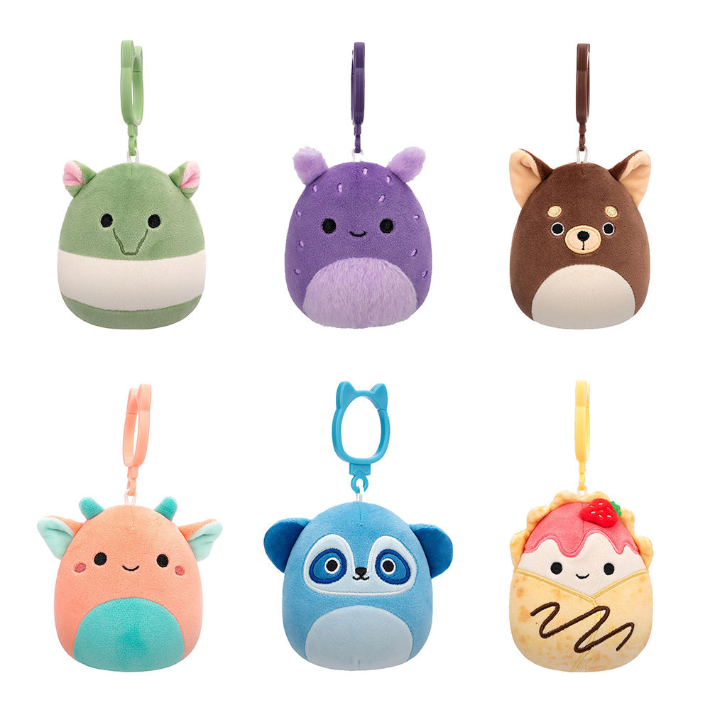 3.5" Squishmallows Clip-On Plush