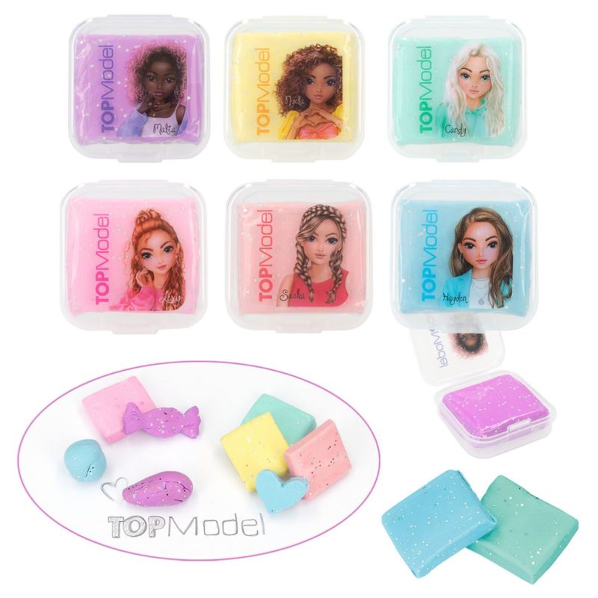 TOPModel Kneadable Eraser Pastel Assortment