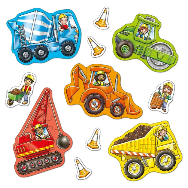 Orchard Toys Big Wheels Jigsaw Puzzles