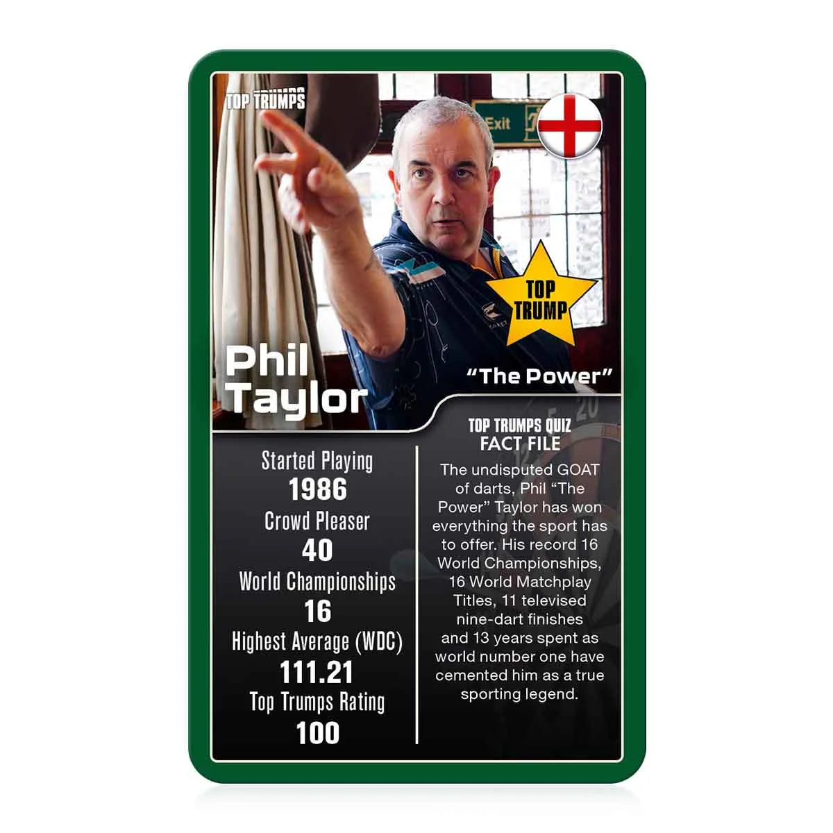 Top Trumps Darts Greats