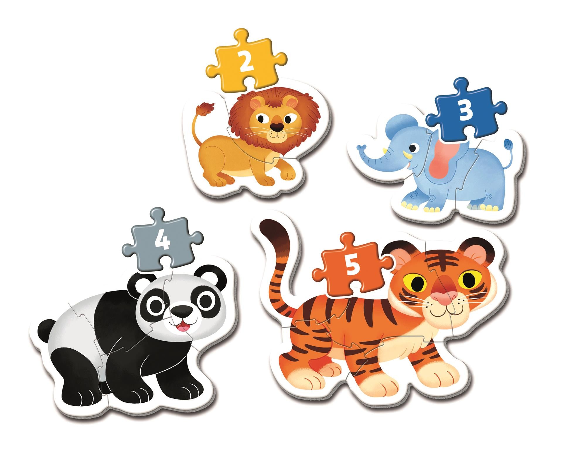 My First Puzzles Wild Animals