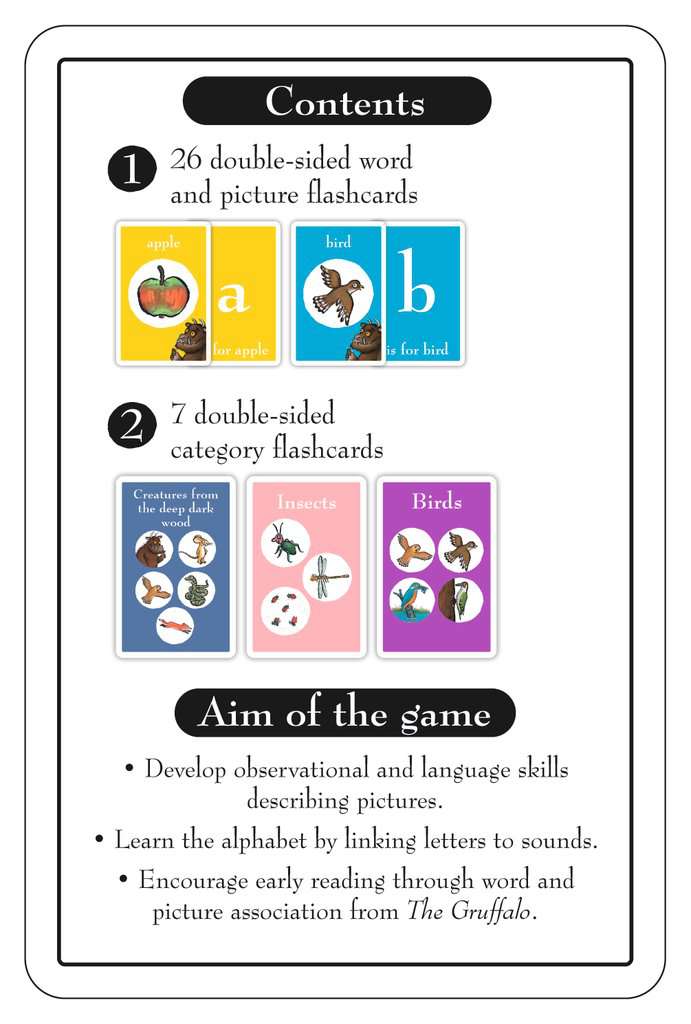 Gruffalo First Flashcards