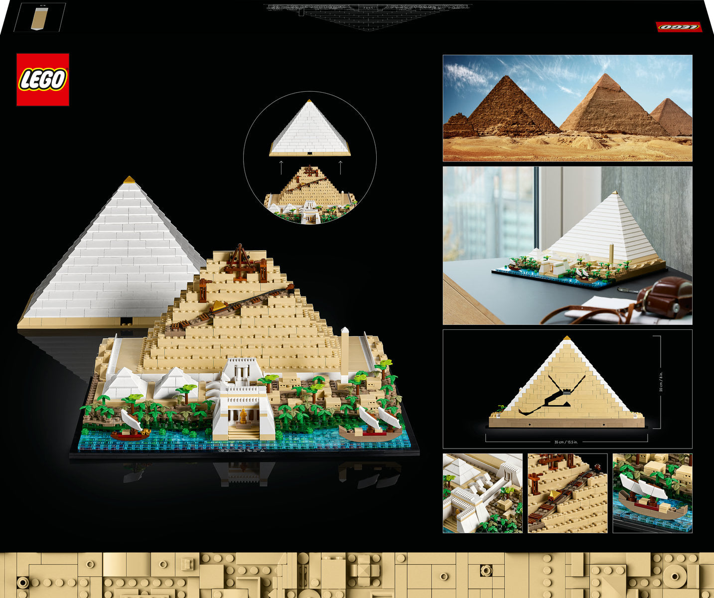 LEGO Architecture Great Pyramid of Giza 21058
