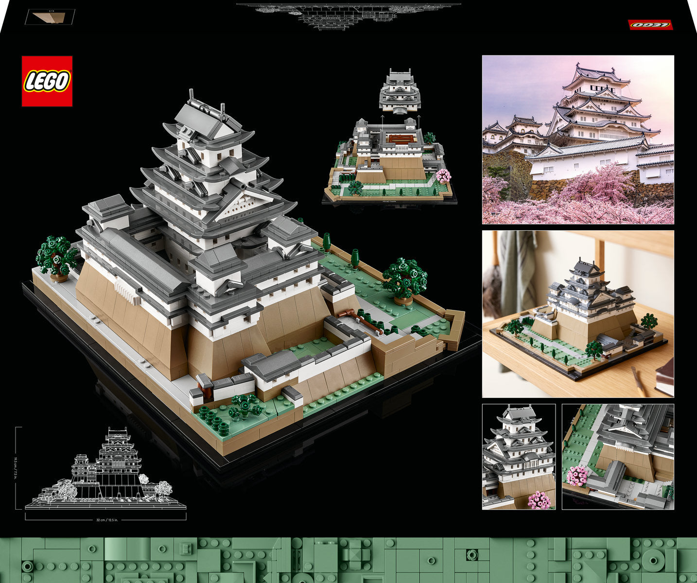 LEGO Architecture Himeji Castle Building Set 21060 - Moons Toystore
