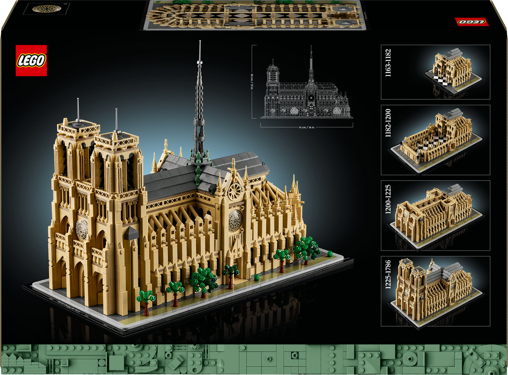 LEGO Architecture Notre-Dame de Paris Set 21061 - Moons Toystore