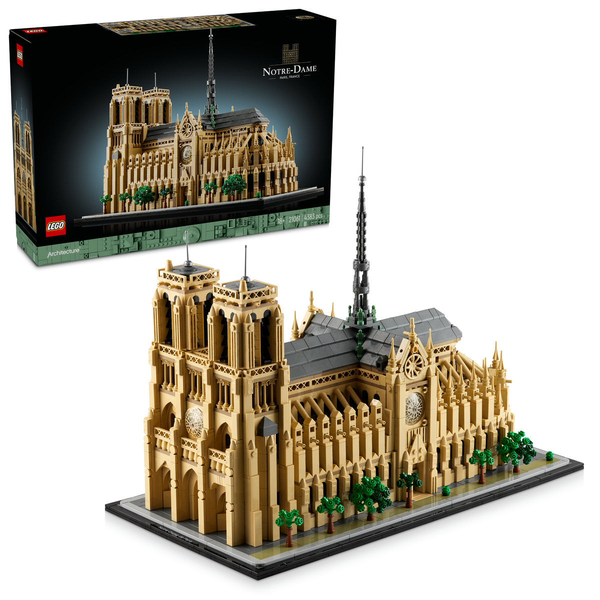 LEGO Architecture Notre-Dame de Paris Set 21061 - Moons Toystore