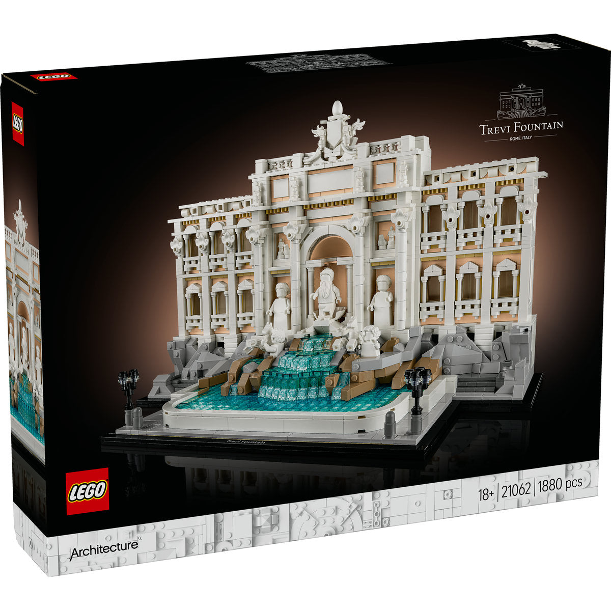 LEGO Architecture Trevi Fountain Building Set 21062