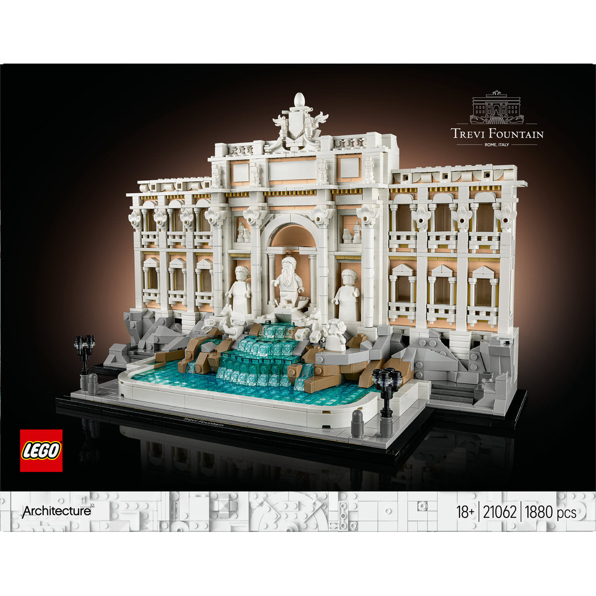 LEGO Architecture Trevi Fountain Building Set 21062