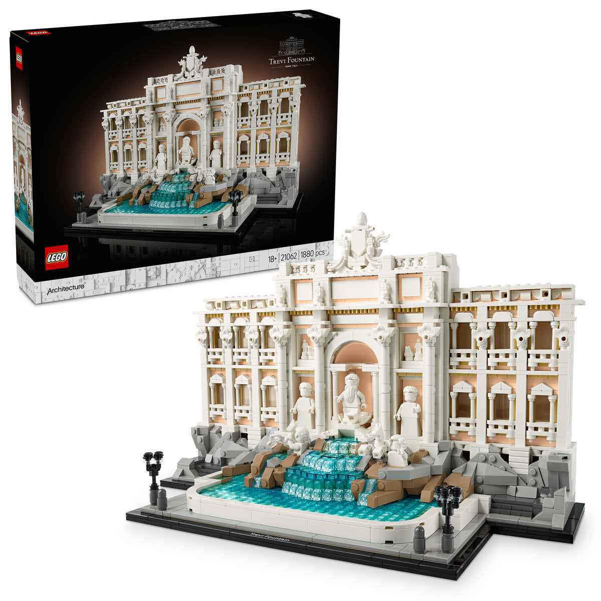 LEGO Architecture Trevi Fountain Building Set 21062