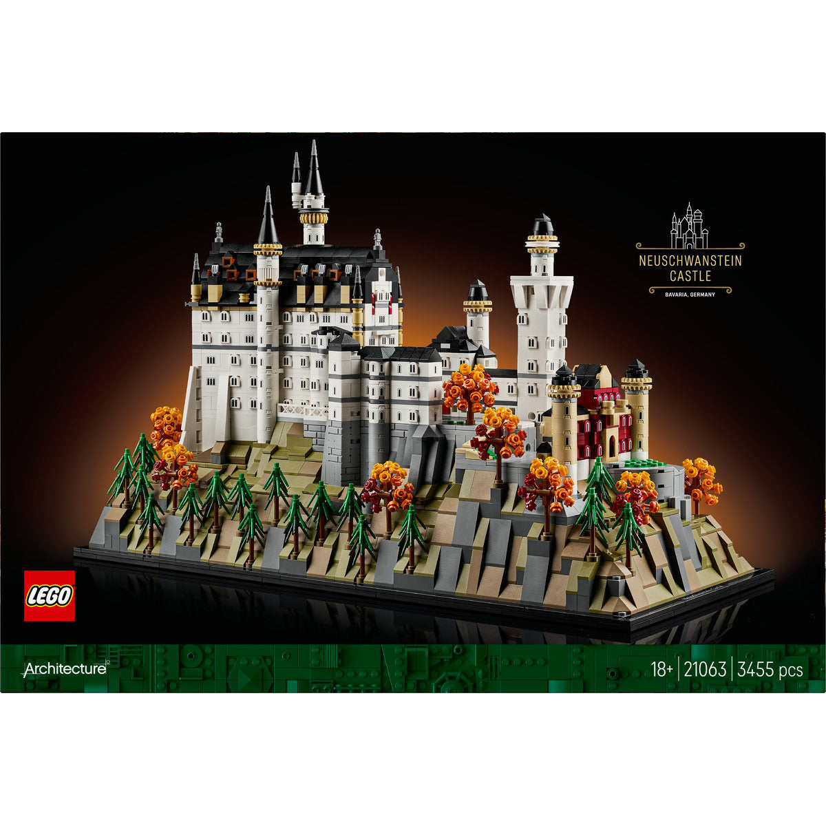 LEGO Architecture Neuschwanstein Castle Set 21063