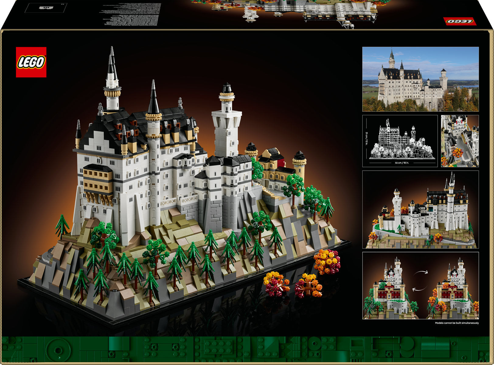 LEGO Architecture Neuschwanstein Castle Set 21063