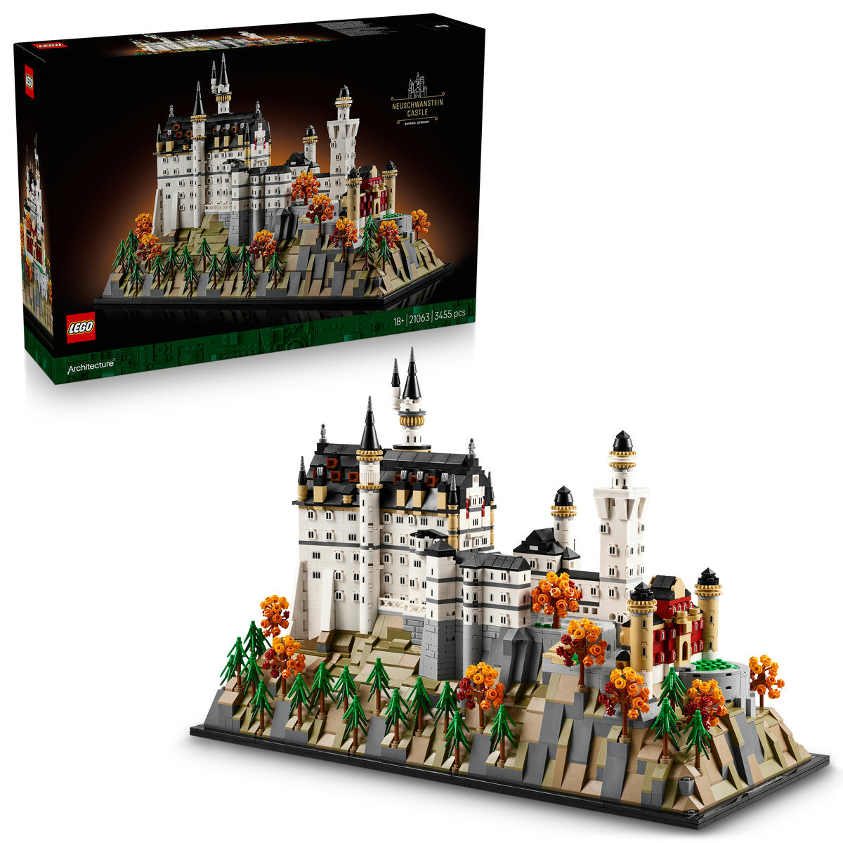 LEGO Architecture Neuschwanstein Castle Set 21063