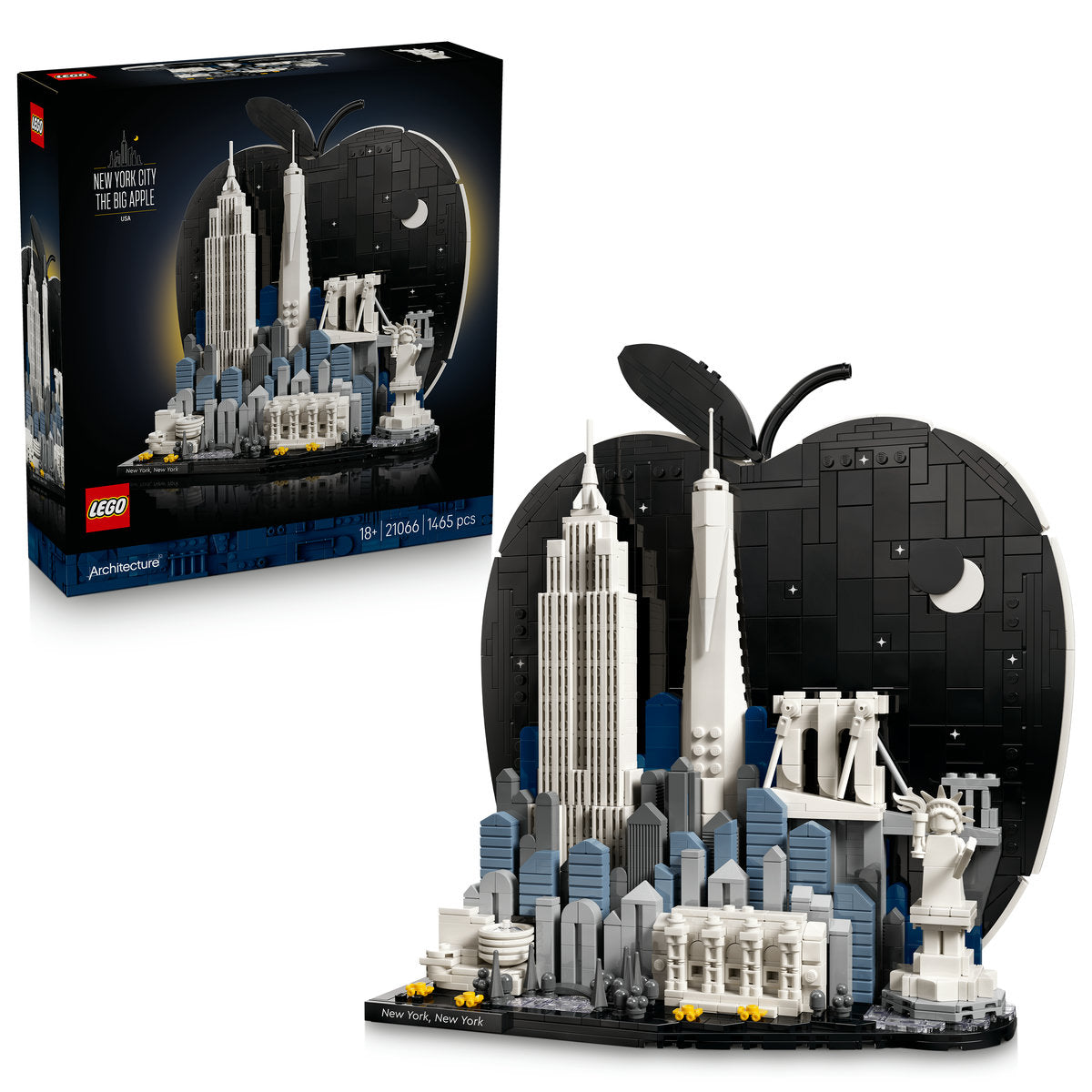 LEGO Architecture New York City The Big Apple Skyline Building Set 21066