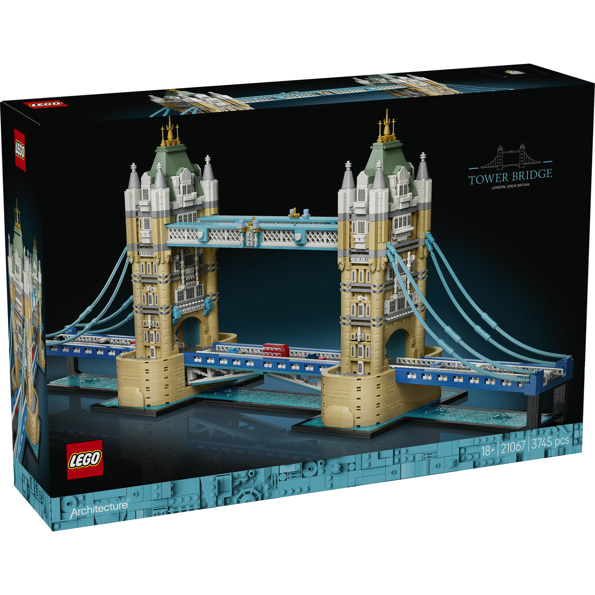 LEGO Architecture Tower Bridge Building Set 21067