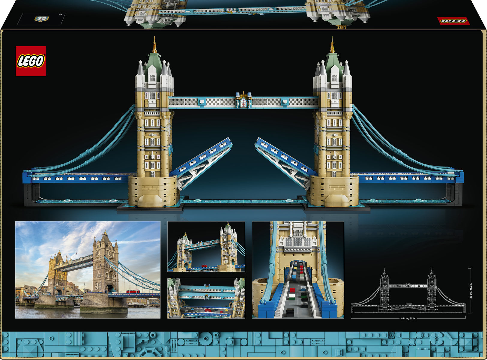 LEGO Architecture Tower Bridge Building Set 21067