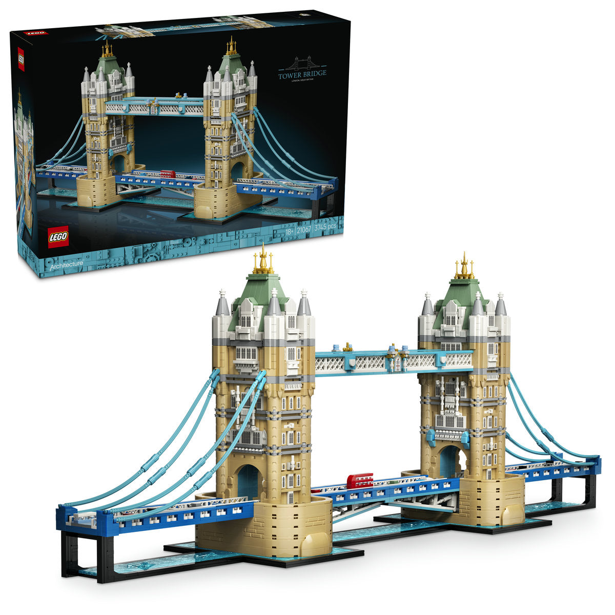 LEGO Architecture Tower Bridge Building Set 21067