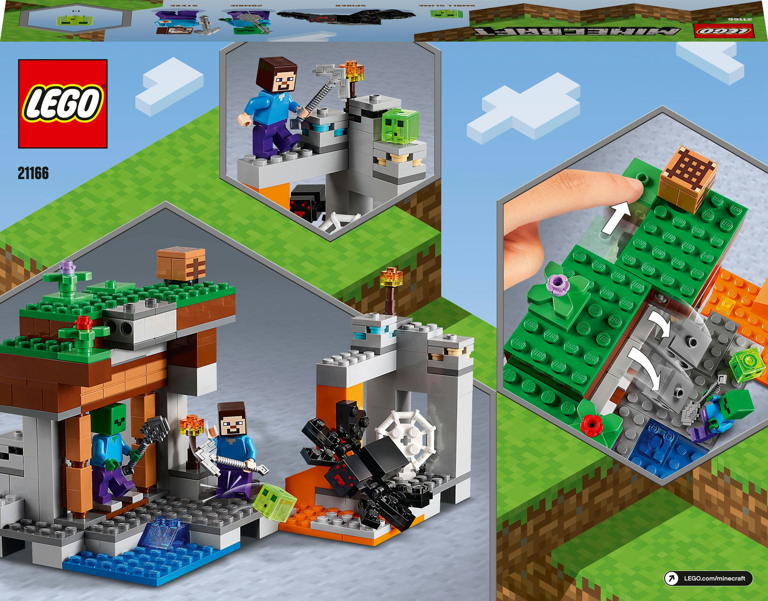 LEGO Minecraft The "Abandoned" Mine 21166