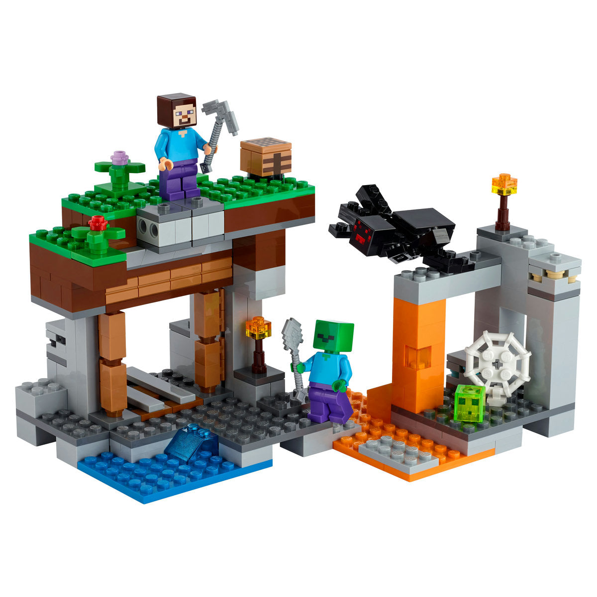 LEGO Minecraft The "Abandoned" Mine 21166