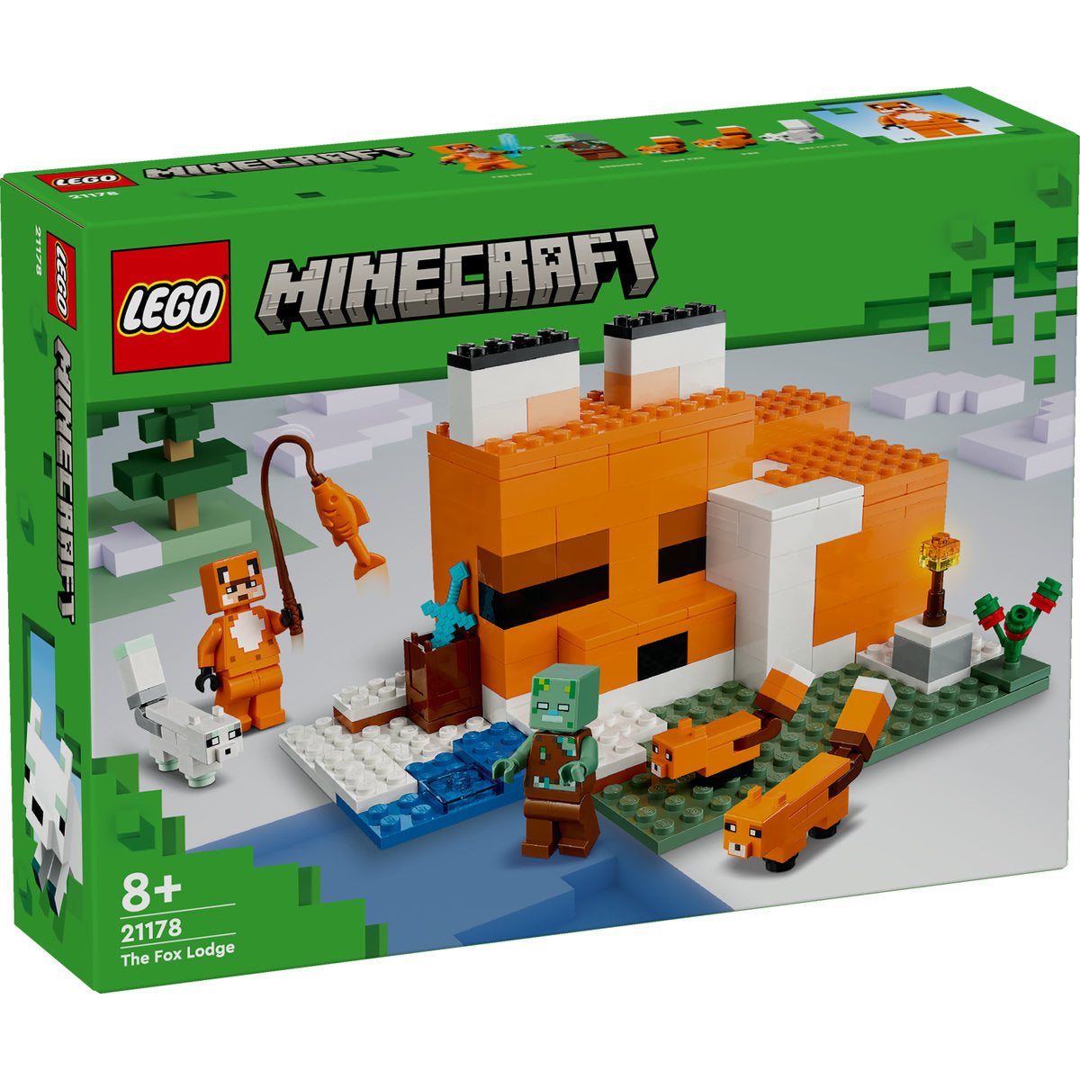 LEGO Minecraft The Fox Lodge 21178
